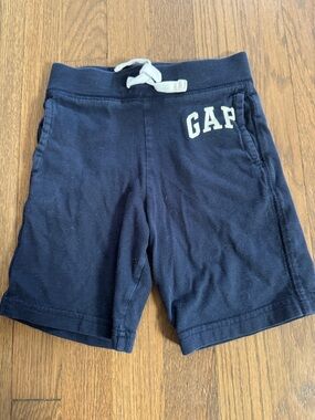 GAP Navy Shorts with White Drawstring 4T
